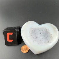 Druzy Agate Hearts-Earth Fairy Holistics