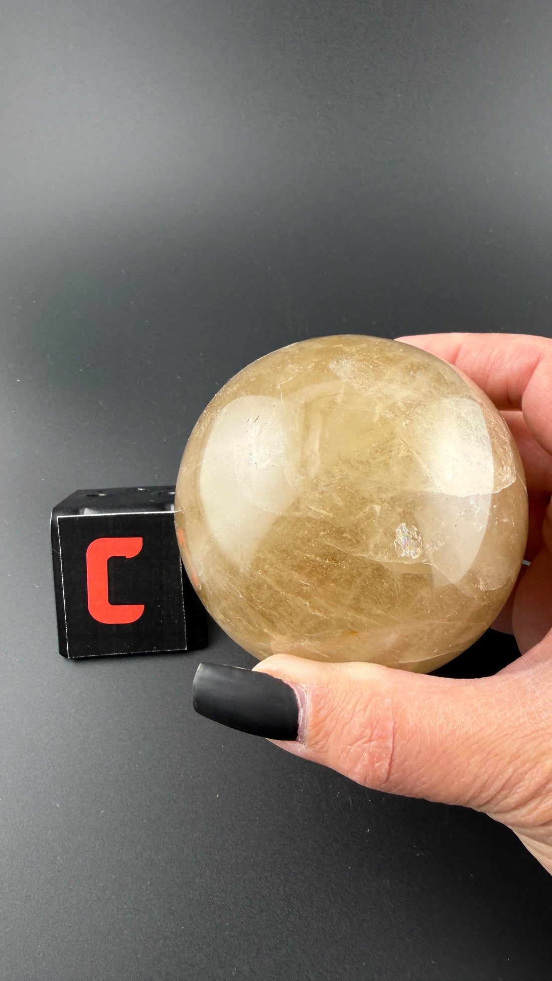 Citrine Spheres-Earth Fairy Holistics