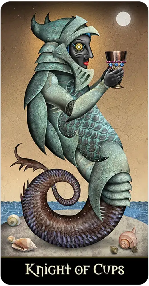 Deviant Moon Tarot Borderless Miniature Edition-Earth Fairy Holistics