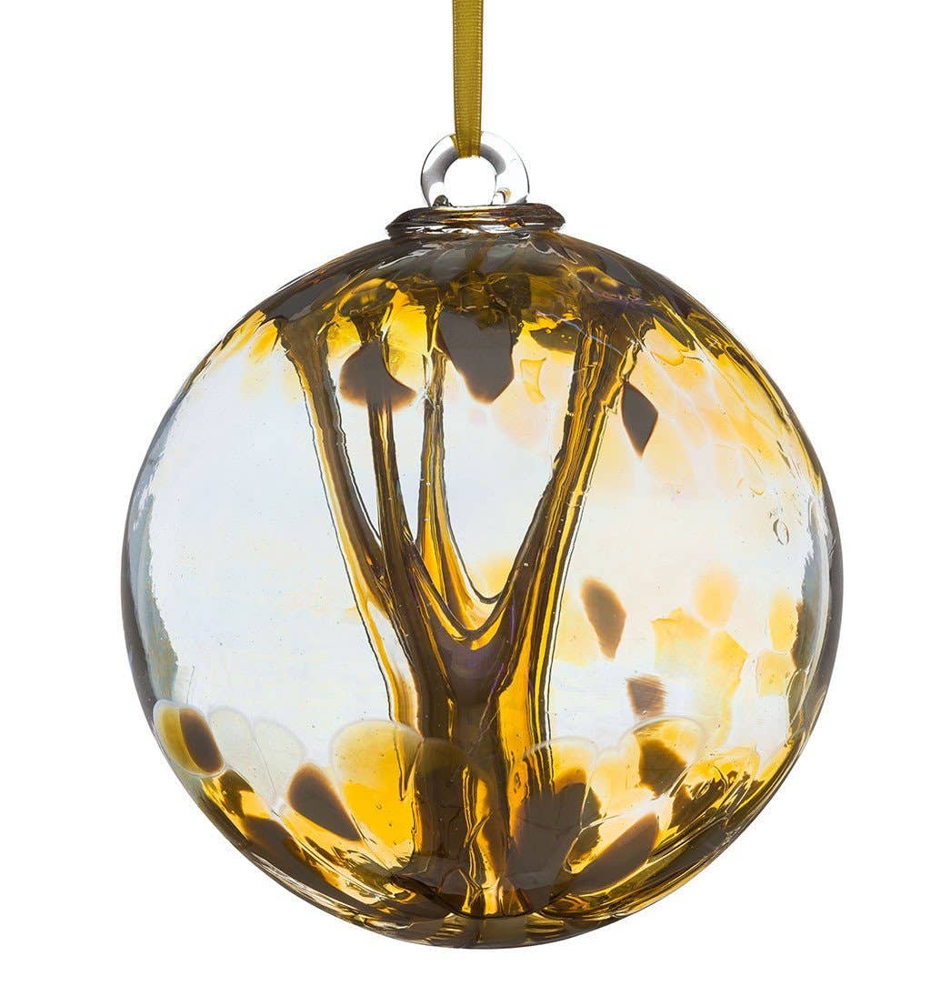 10cm Spirit Ball - Pastel Gold-Earth Fairy Holistics