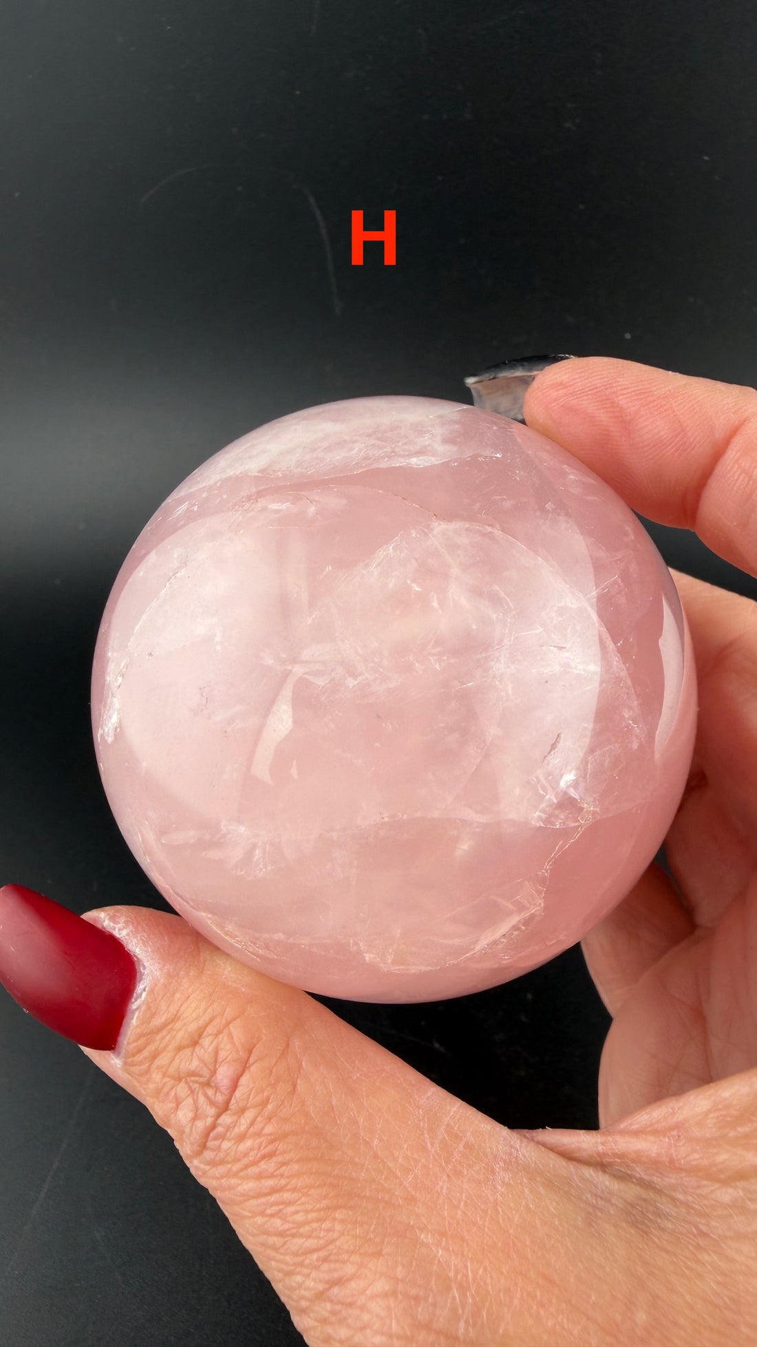 Rose Quarts Spheres-Earth Fairy Holistics