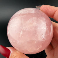 Rose Quarts Spheres-Earth Fairy Holistics