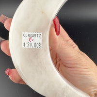 Clear Quartz Crescent Moons-Earth Fairy Holistics