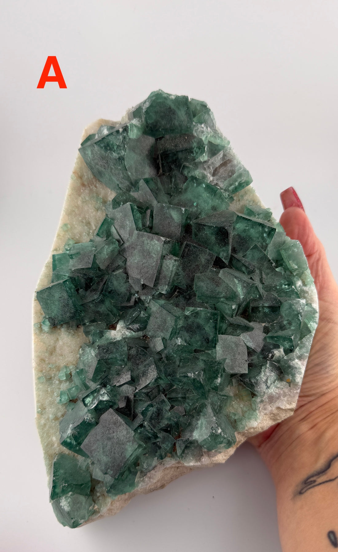 Fluorite Cube Specimen Formations (Large)-Earth Fairy Holistics