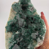 Fluorite Cube Specimen Formations (Large)-Earth Fairy Holistics