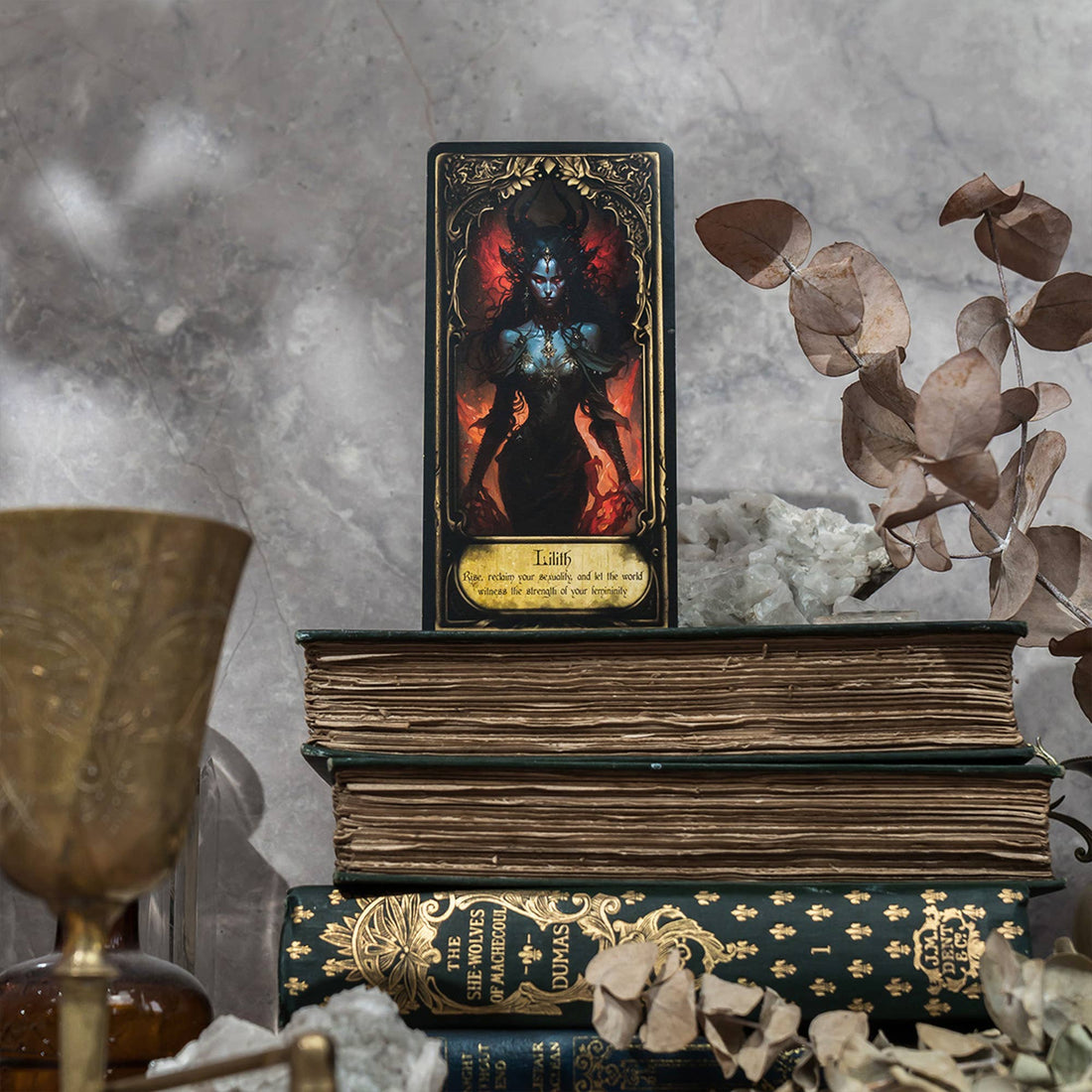 Obsidian Veil Oracle Deck-Earth Fairy Holistics