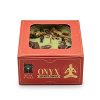 Onyx Crystal Smudge Candle-Earth Fairy Holistics