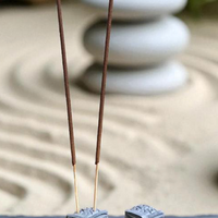 Owl Carved Soapstone Incense Burner