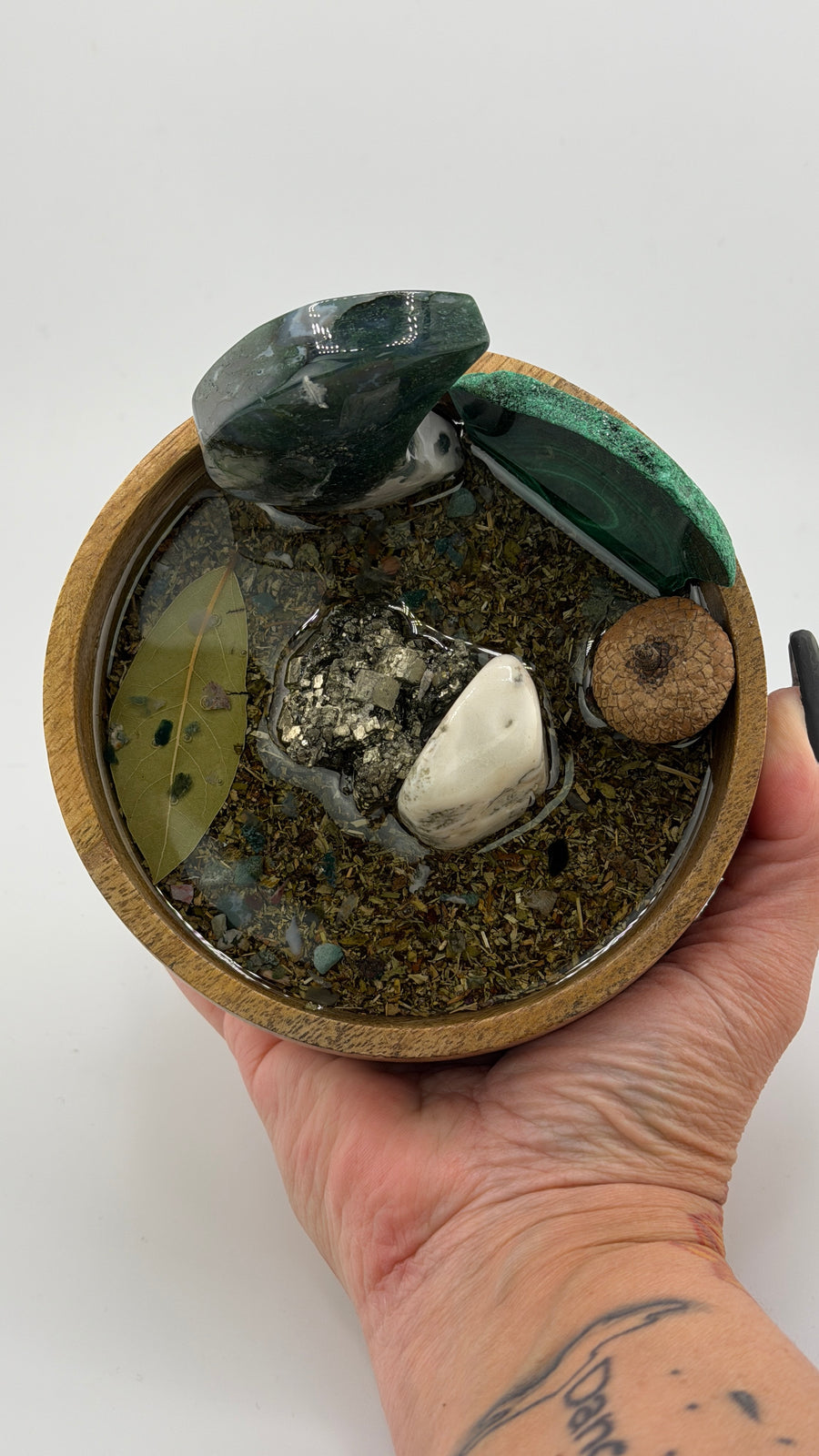 Earths Abundance Money Bowl #1-Earth Fairy Holistics