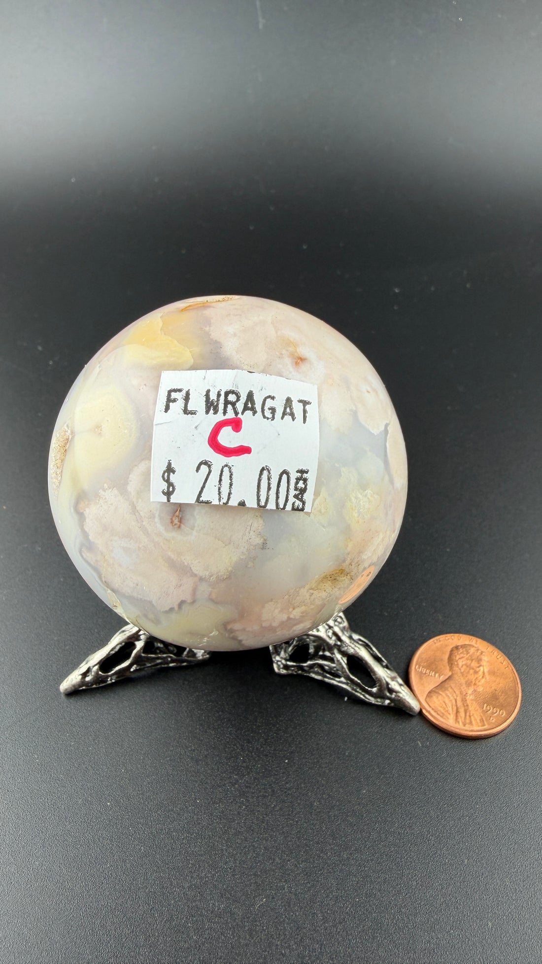 Flower Agate Spheres-Earth Fairy Holistics