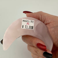 Mangano Calcite Crescent Moons (UV Reactive)-Earth Fairy Holistics
