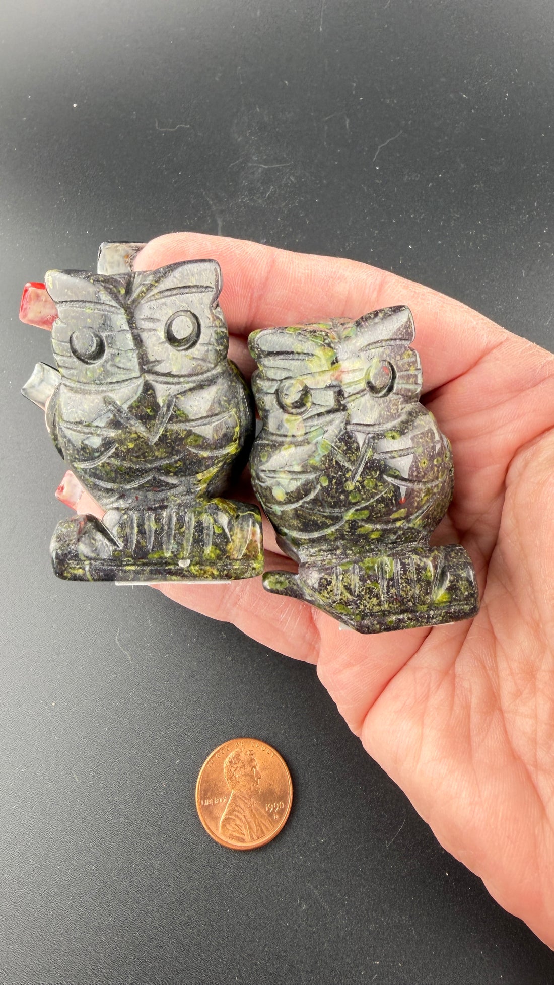 Owl Carvings (Med)-Earth Fairy Holistics