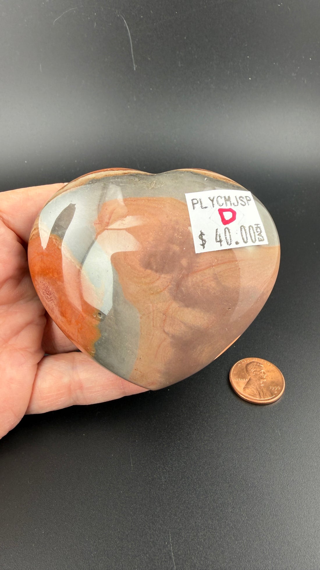 Polychrome Jasper Hearts-Earth Fairy Holistics