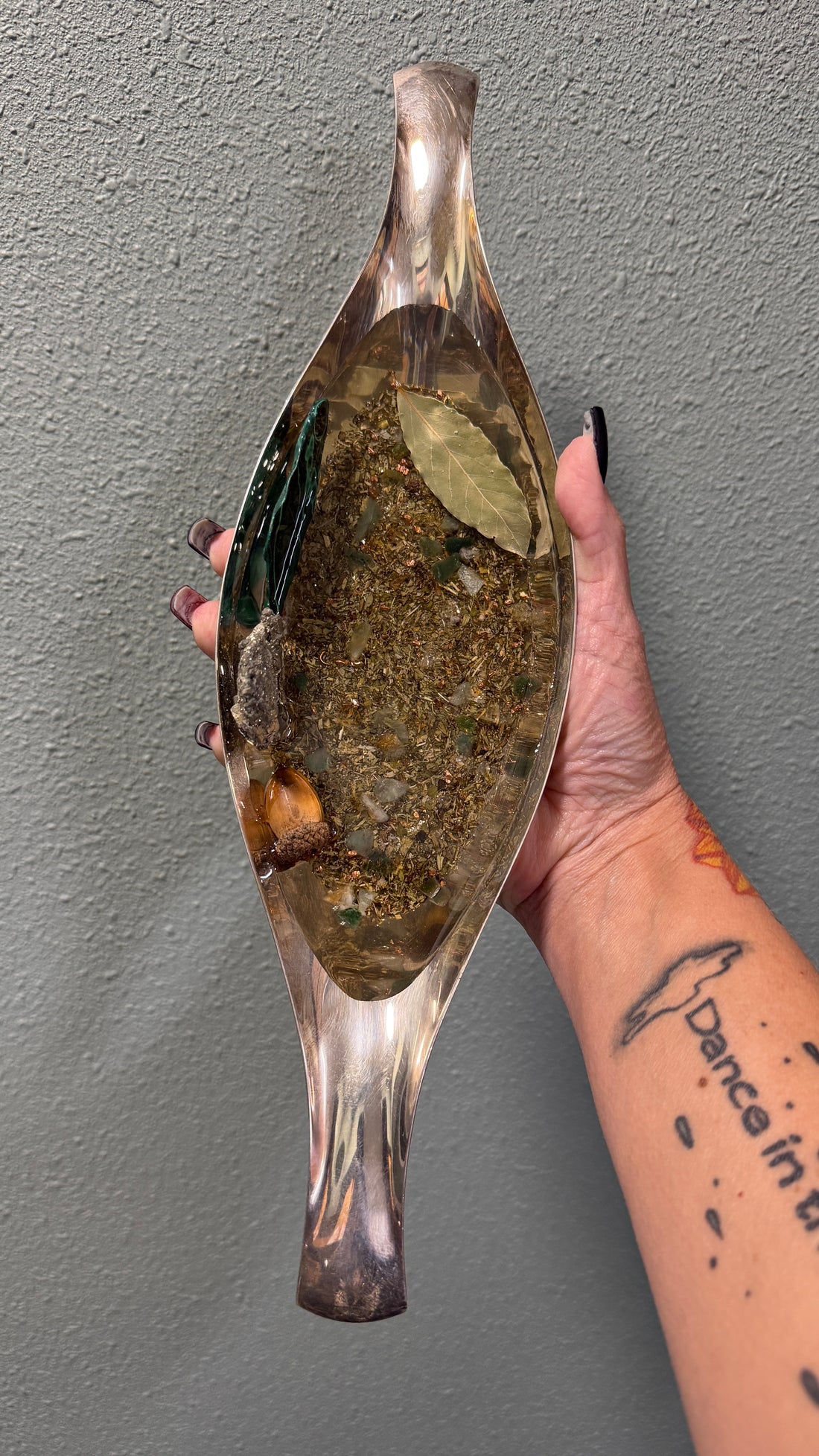 Earths Abundance Money Bowl (Silver & Copper Vessel)