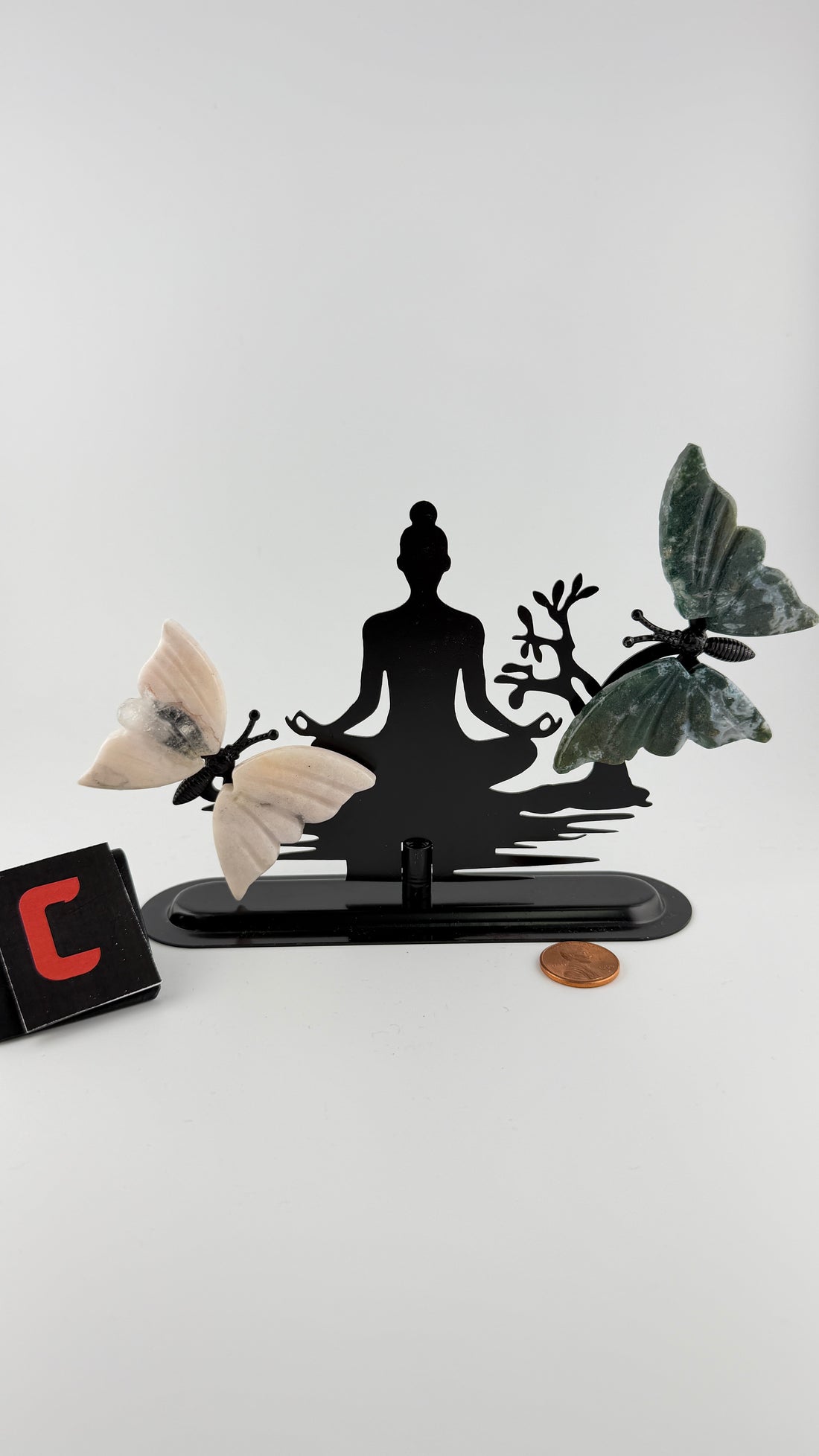 Yoga with Butterfly Wings