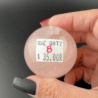 Rose Quarts Spheres