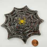 Yooperlite Spider Web Carving (UV Reactive)