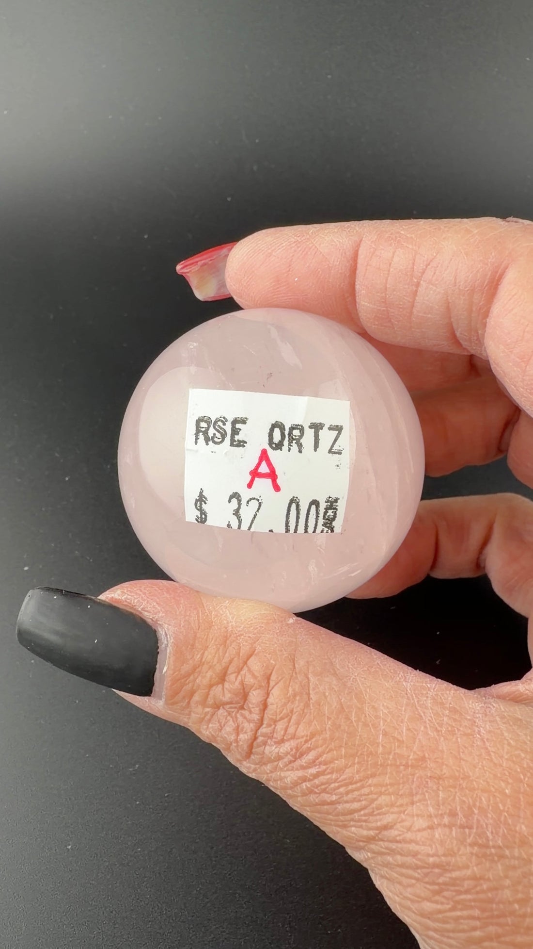 Rose Quarts Spheres