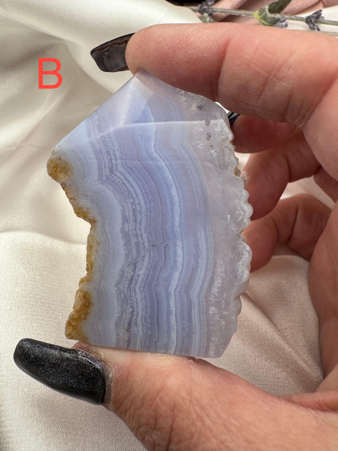 Blue Lace Agate Tower Points-Earth Fairy Holistics