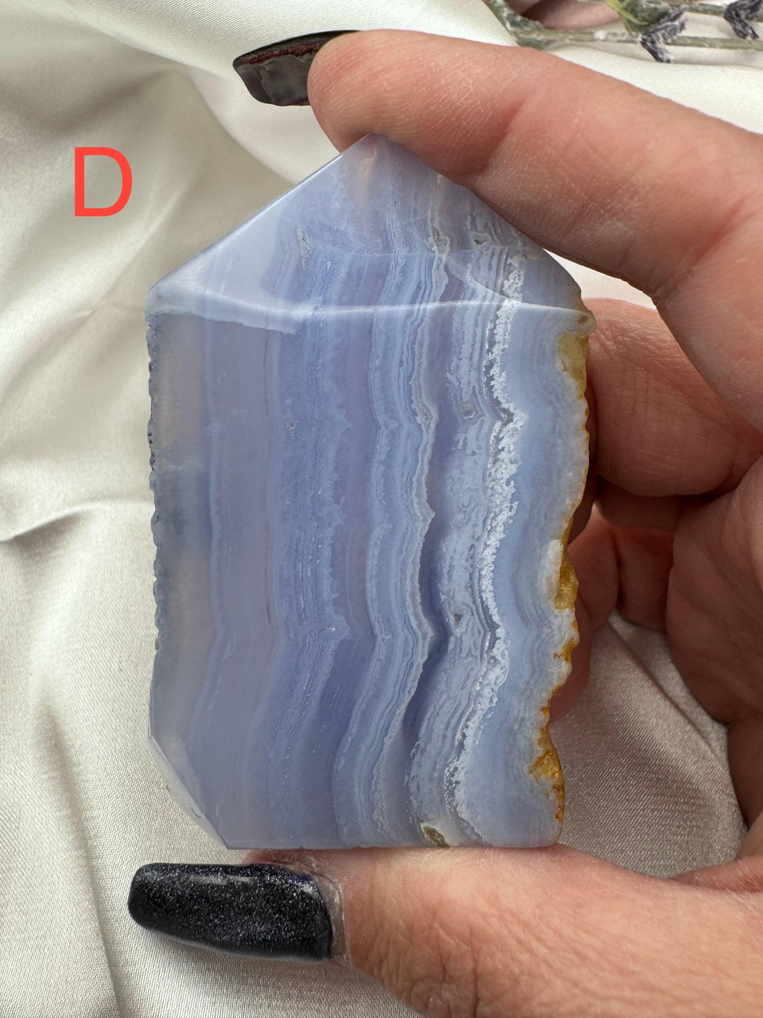 Blue Lace Agate Tower Points-Earth Fairy Holistics