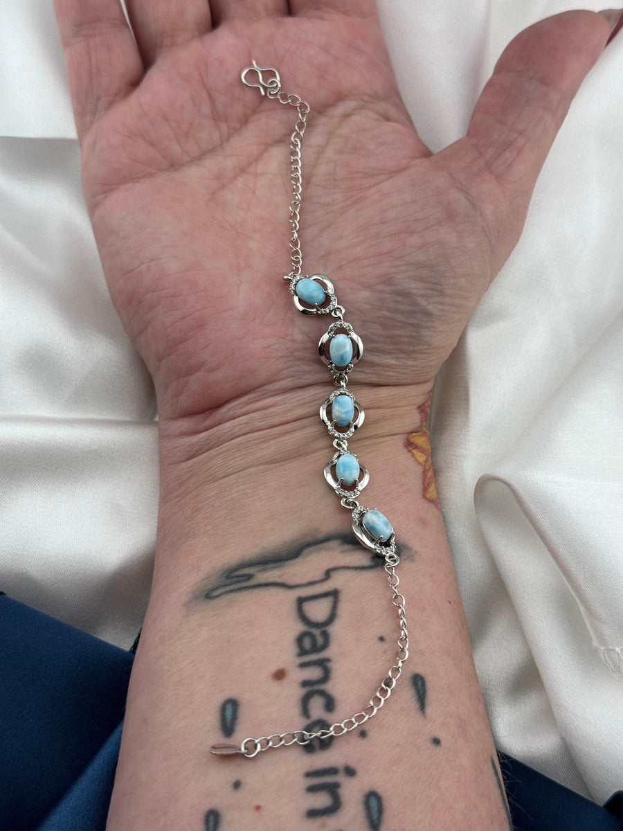 Larimar Bracelet-Earth Fairy Holistics