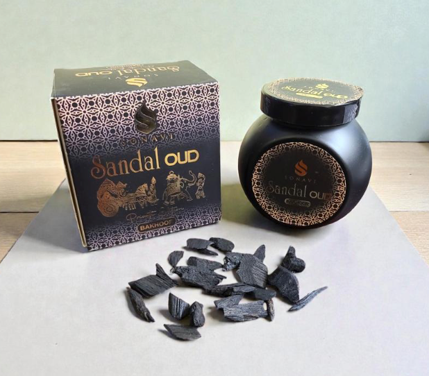 SONAVI – Private Edition Bakhoor Incense Chips - Sandal Oud (40g Jar)-Earth Fairy Holistics