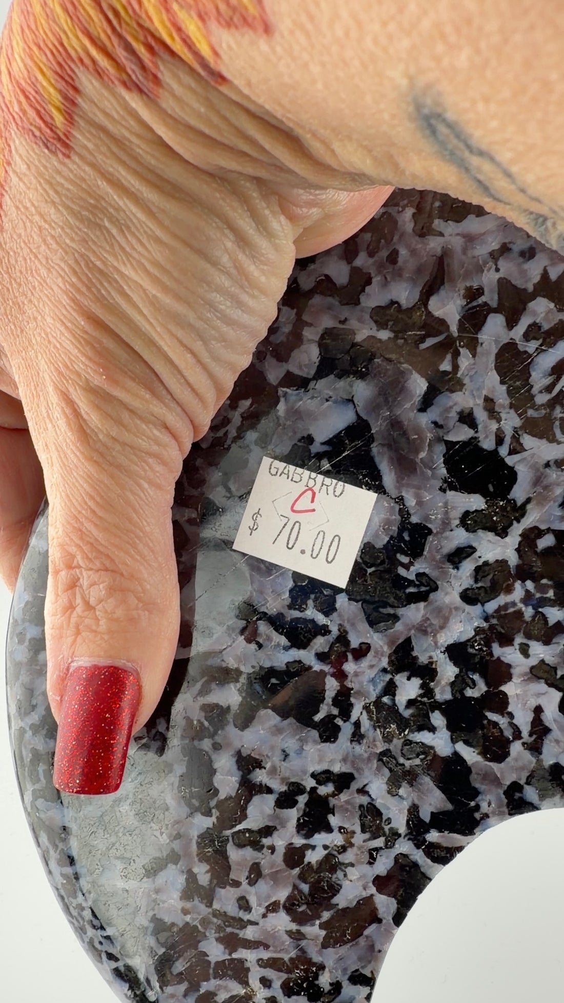 Indigo Gabbro Moon Faces-Earth Fairy Holistics