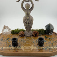 Triple Moon Haven of Gaia Altar-Earth Fairy Holistics