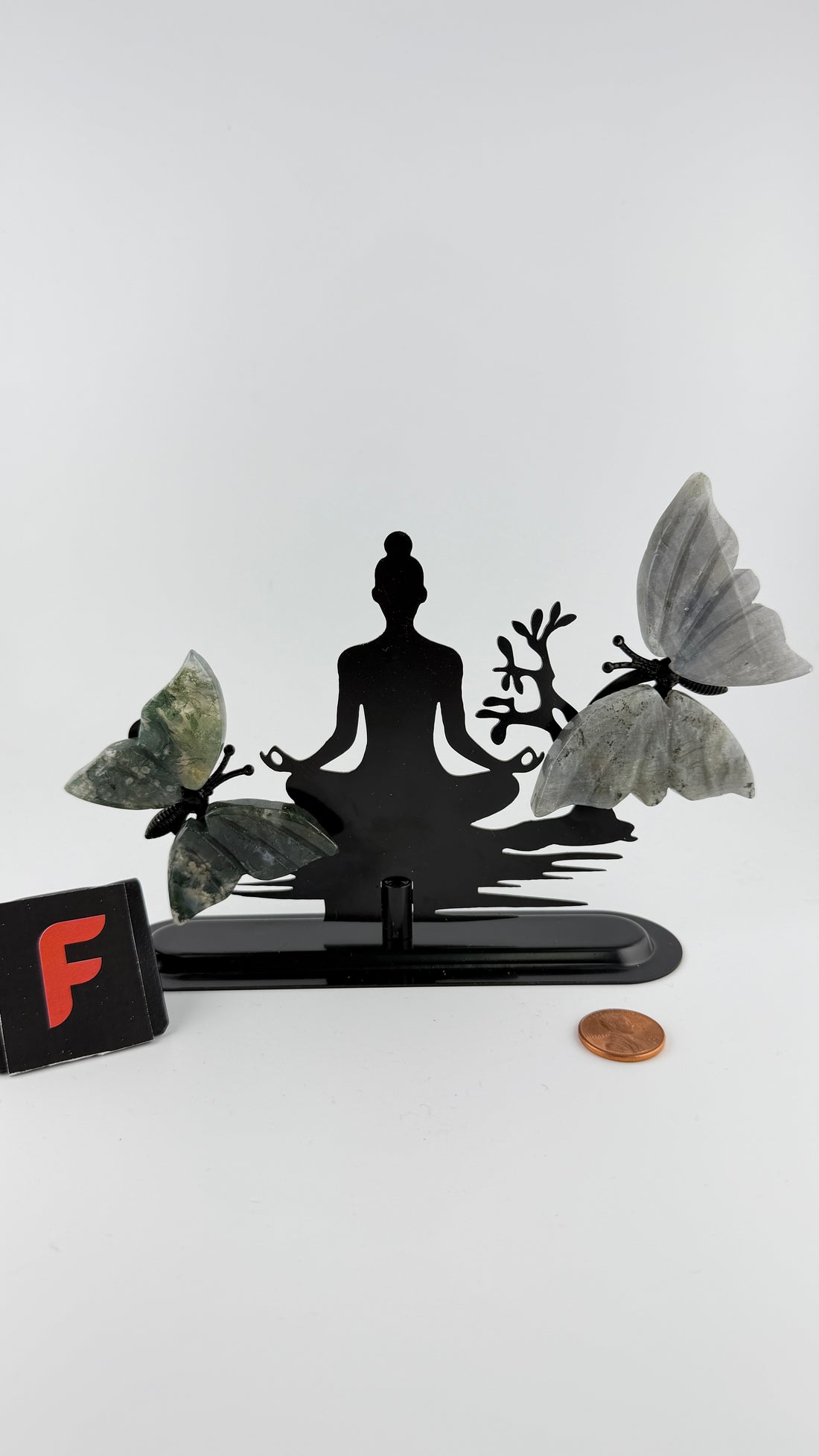 Yoga with Butterfly Wings