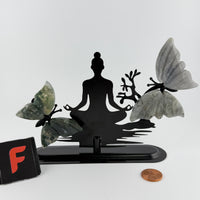 Yoga with Butterfly Wings