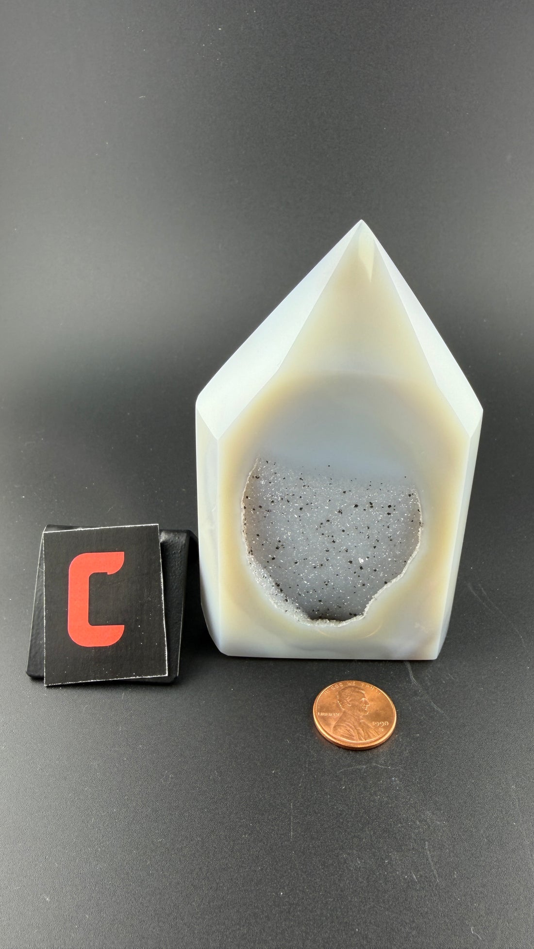 Druzy Agate Tower-Earth Fairy Holistics