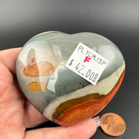 Polychrome Jasper Hearts-Earth Fairy Holistics