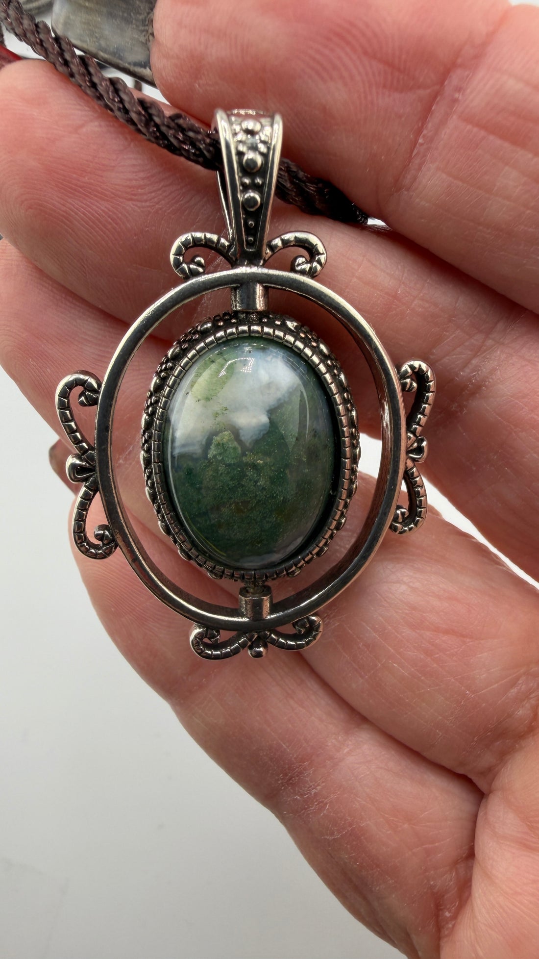 Crystal Spinner Necklace Pendant (Various Stones)-Earth Fairy Holistics