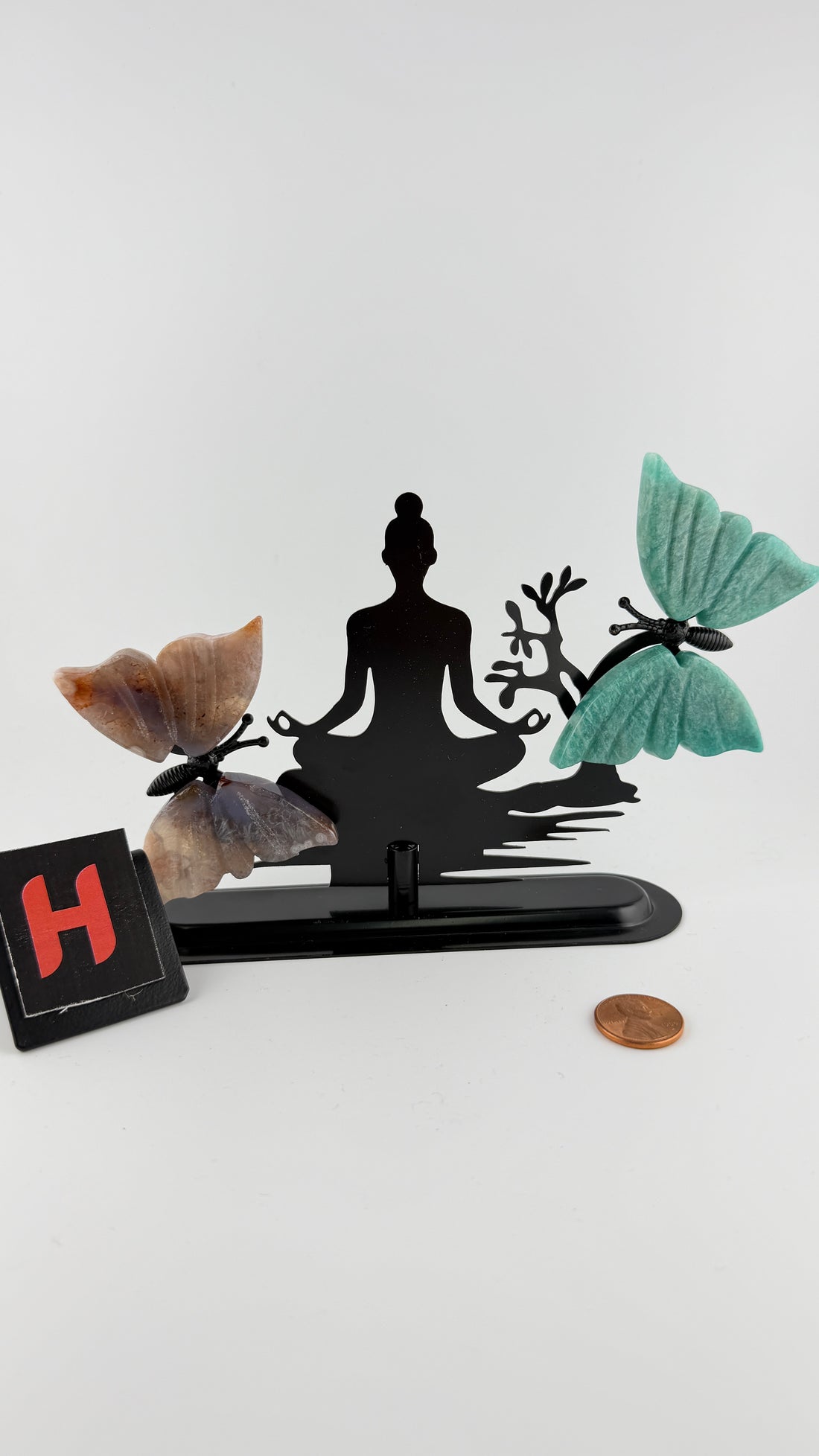 Yoga with Butterfly Wings