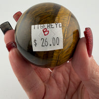 Tiger's Eye Spheres-Earth Fairy Holistics