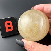 Citrine Spheres-Earth Fairy Holistics
