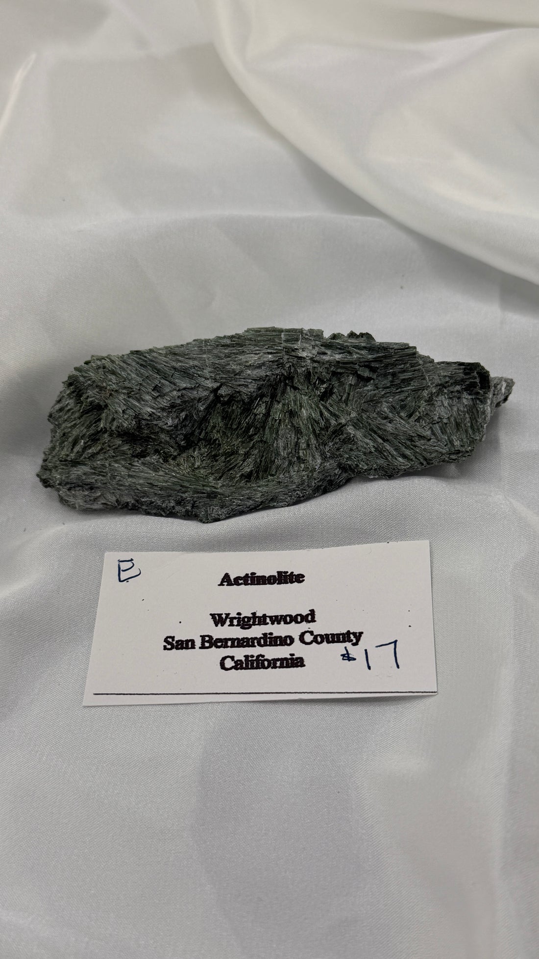Actinolite Specimens