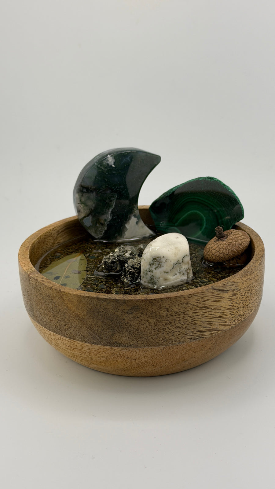 Earths Abundance Money Bowl #1-Earth Fairy Holistics