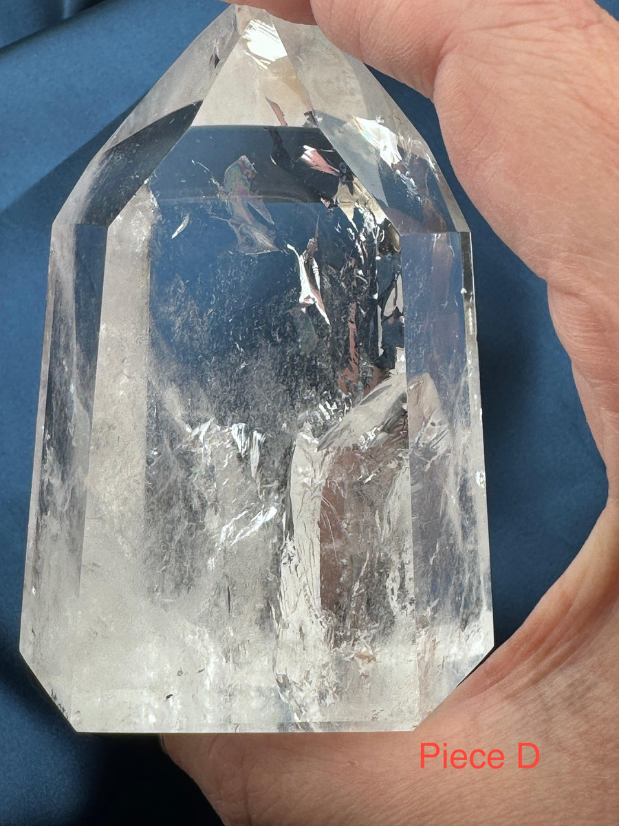 Clear Quartz Obelisk Points (Grade AA Brazilian)-Earth Fairy Holistics