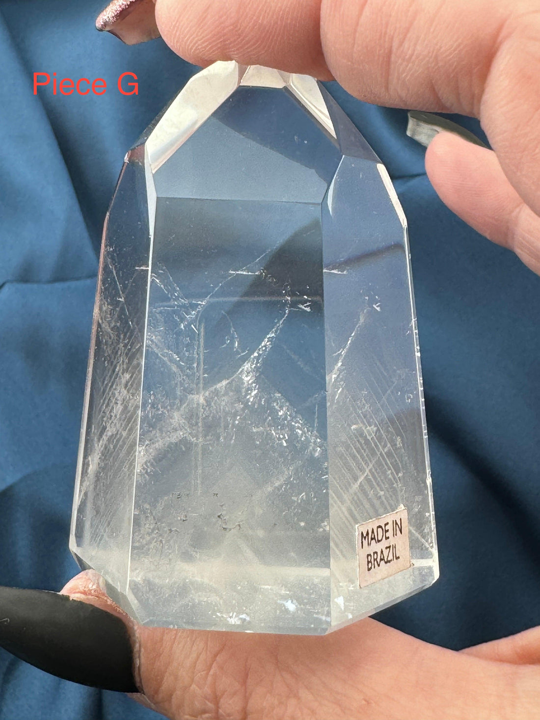 Clear Quartz Obelisk Points (Grade AA Brazilian)-Earth Fairy Holistics