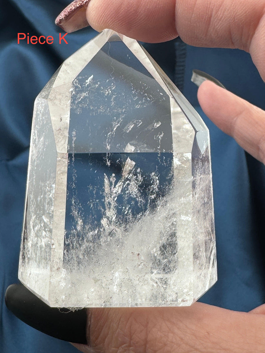 Clear Quartz Obelisk Points (Grade AA Brazilian)-Earth Fairy Holistics