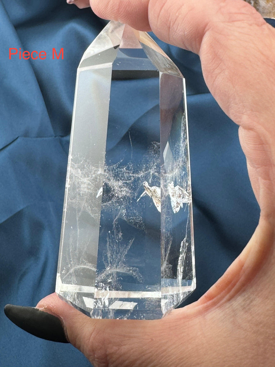 Clear Quartz Obelisk Points (Grade AA Brazilian)-Earth Fairy Holistics