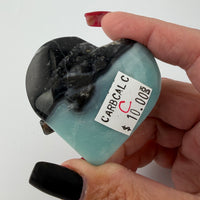 Caribbean Calcite Hearts-Earth Fairy Holistics