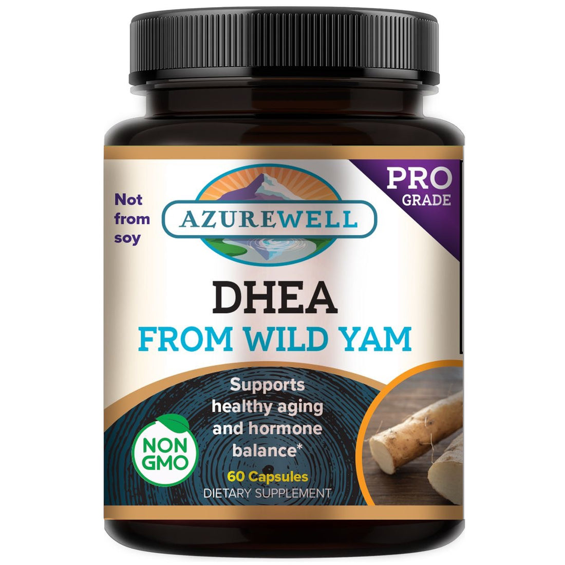 AzureWell DHEA from Wild Yam-Earth Fairy Holistics