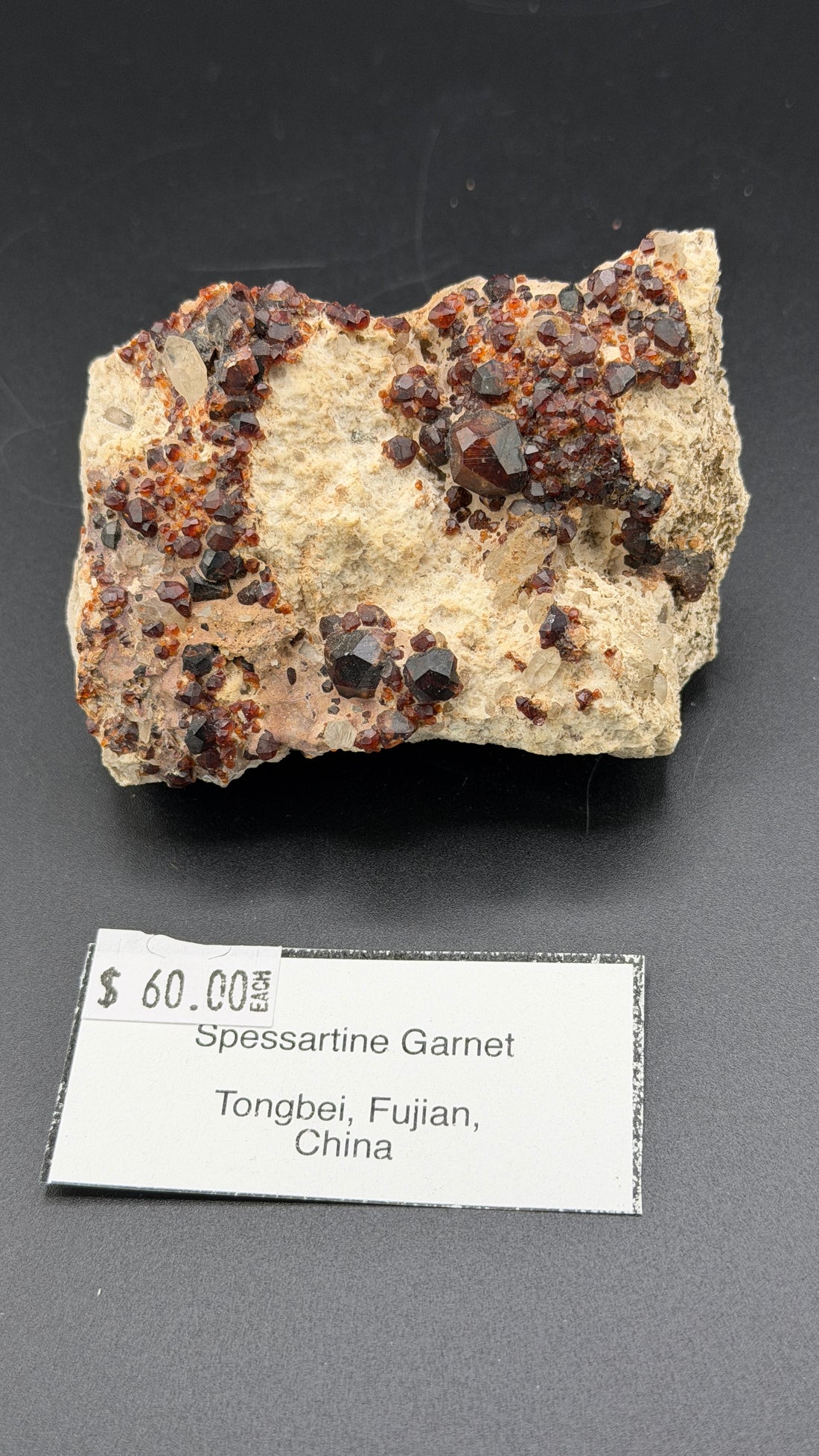Spessartine Garnet Specimen-Earth Fairy Holistics