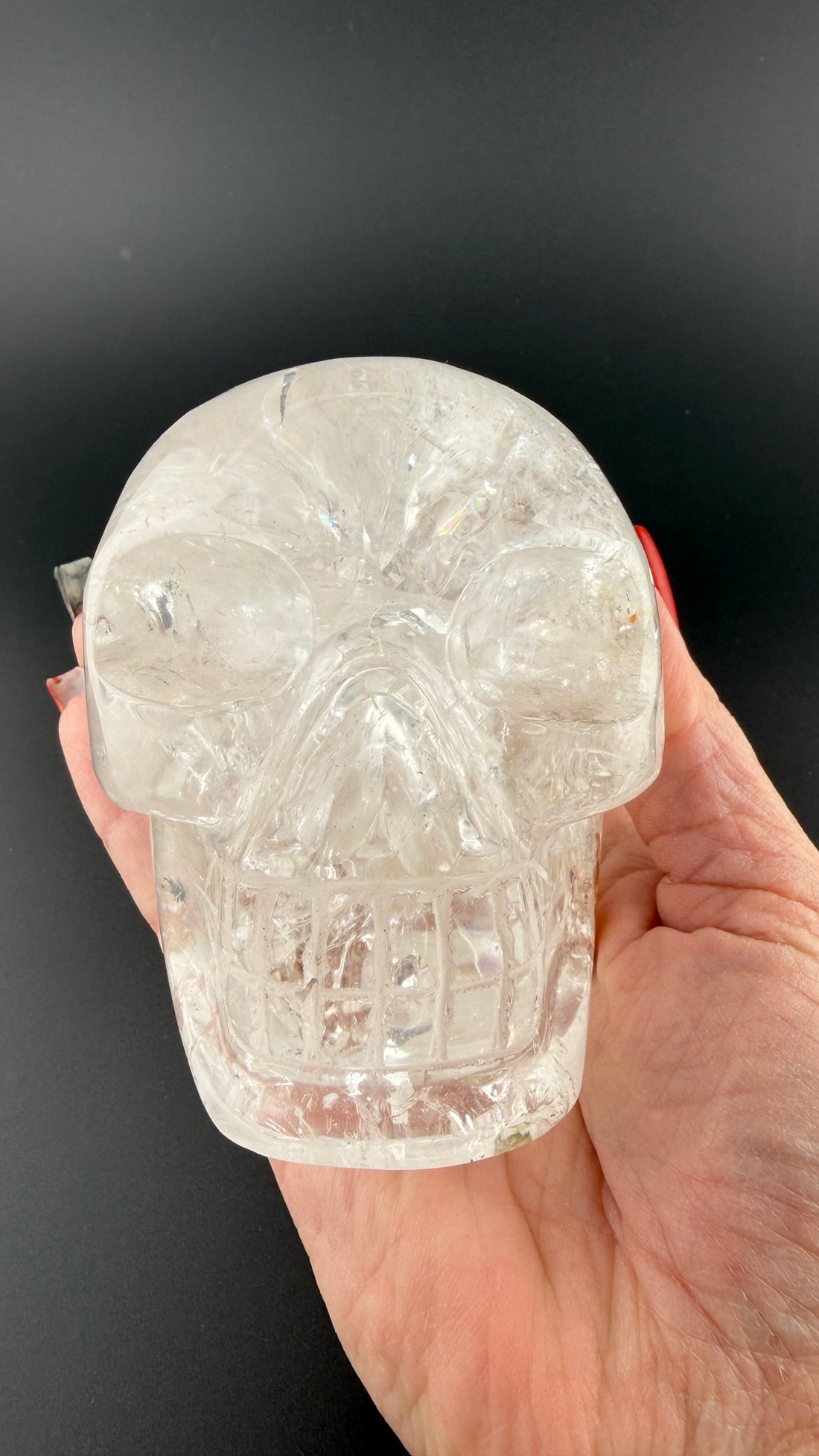 Clear Quartz Skull-Earth Fairy Holistics