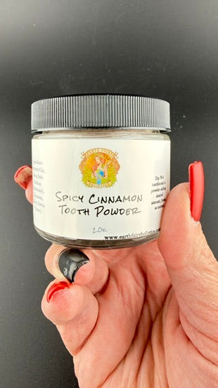 Spicy Cinnamon Tooth Powder-Earth Fairy Holistics