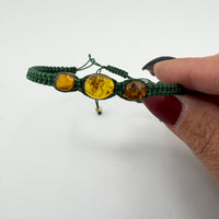 Hand Woven Amber Bracelets (Adjustable, made by DV survivors in Mexico)