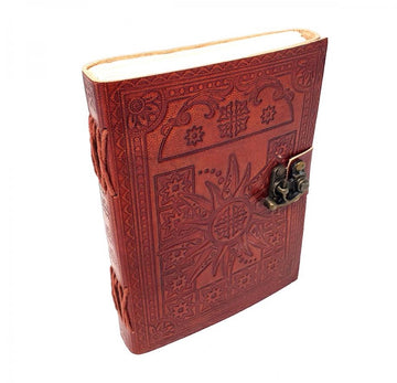 Sun Leather Journal 5x7" with Latch Closure