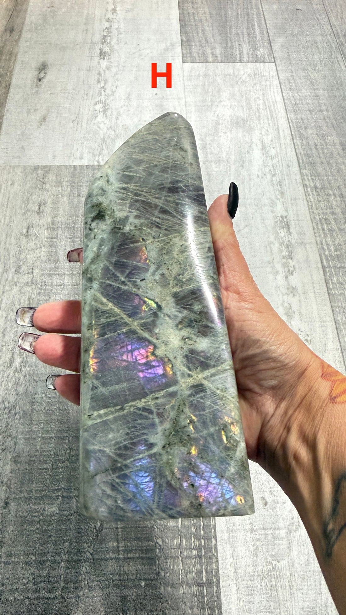 Labradorite Free Form (Purple Dominant Flash)